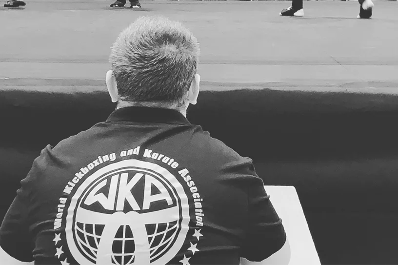 WKA Official ring side